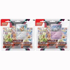 Pokemon Scarlet & Violet Obsidian Flames 3 Pk BLISTER